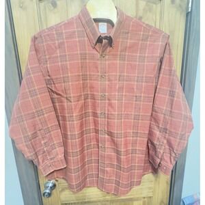 Brooks Brothers XXL‎ Plaid Button Down Shirt Long Sleeve Cotton Non-Iron